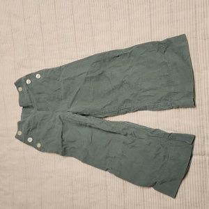 Mabo extra soft corduroy flare pants 18 months blue with white buttons